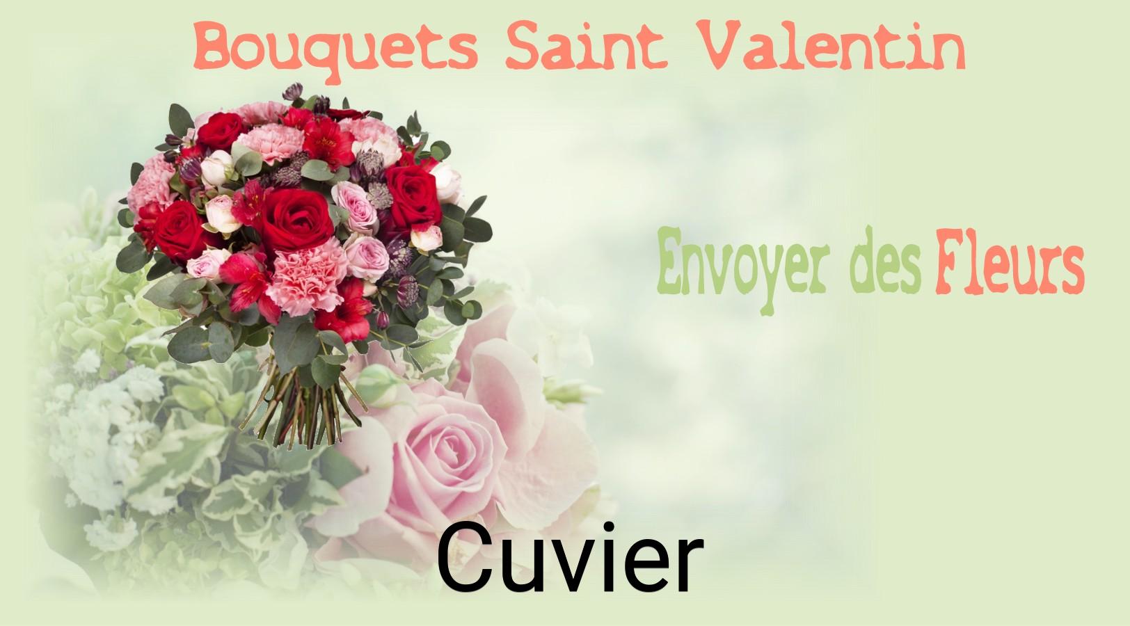 Roses de Saint-Valentin livrées à Cuvier