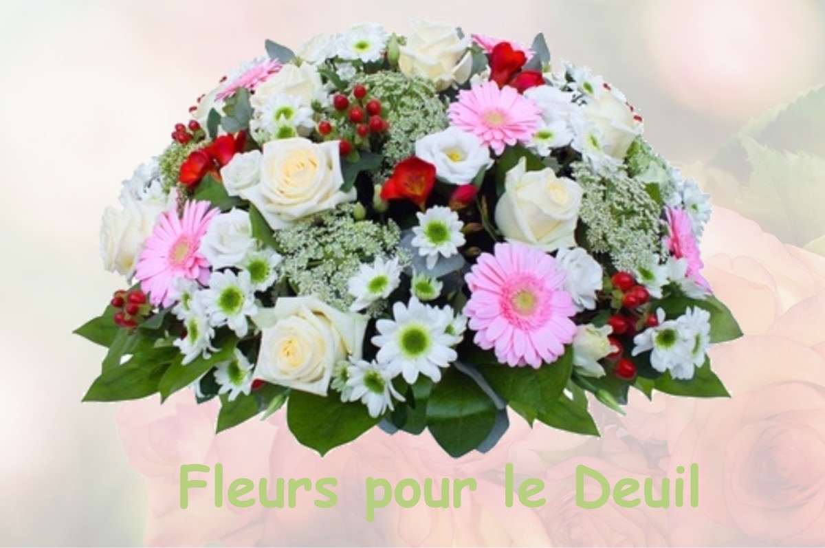 fleurs deuil CUVIER